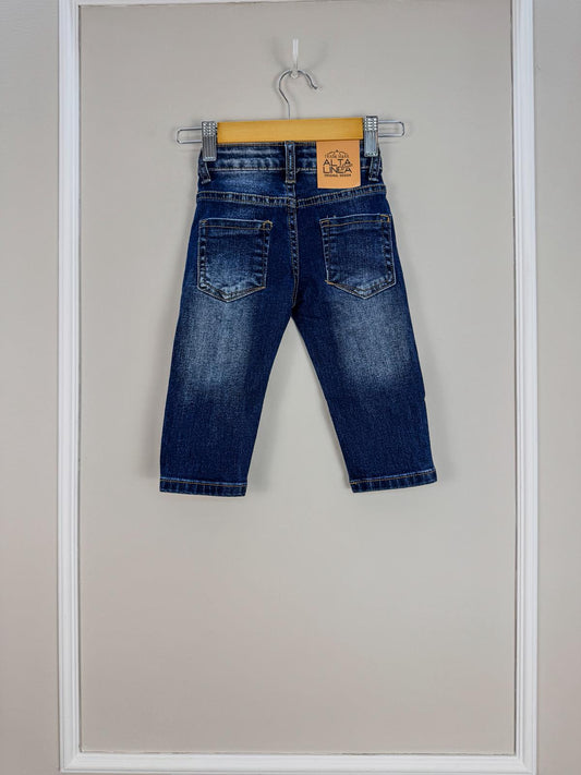Jeans in Denim Scuro