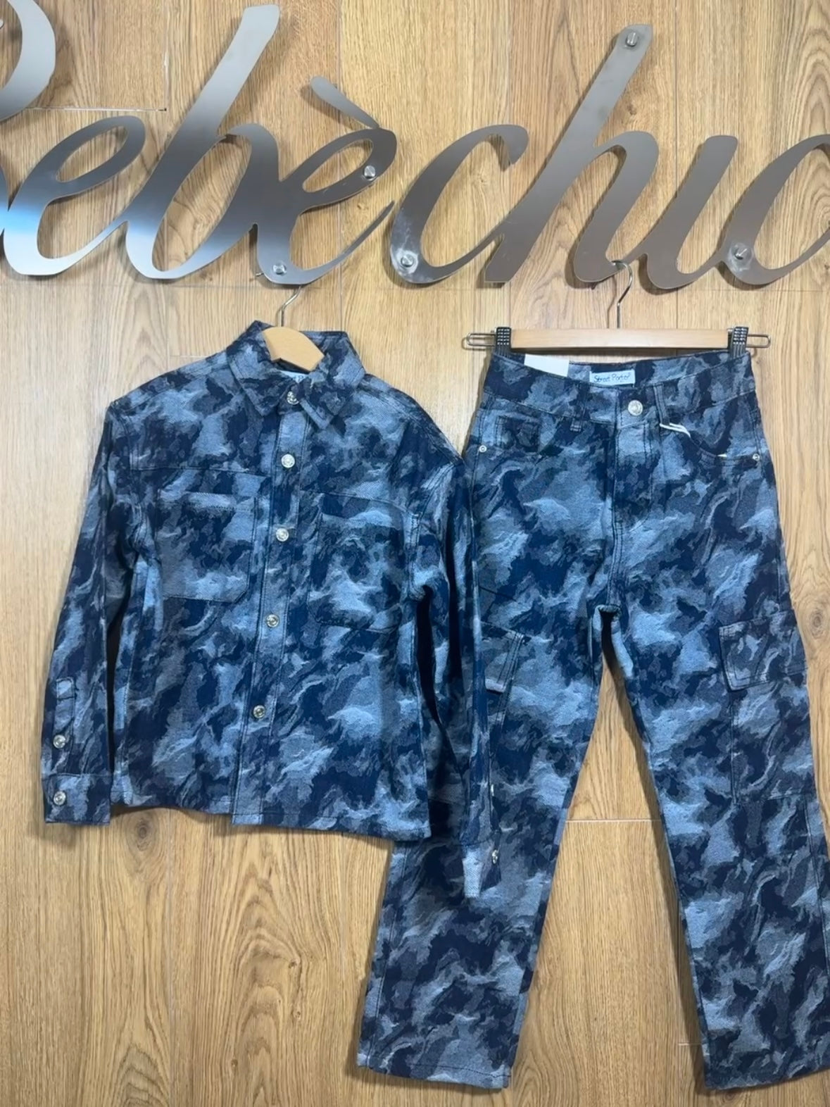 Completo Denim Urban Camo