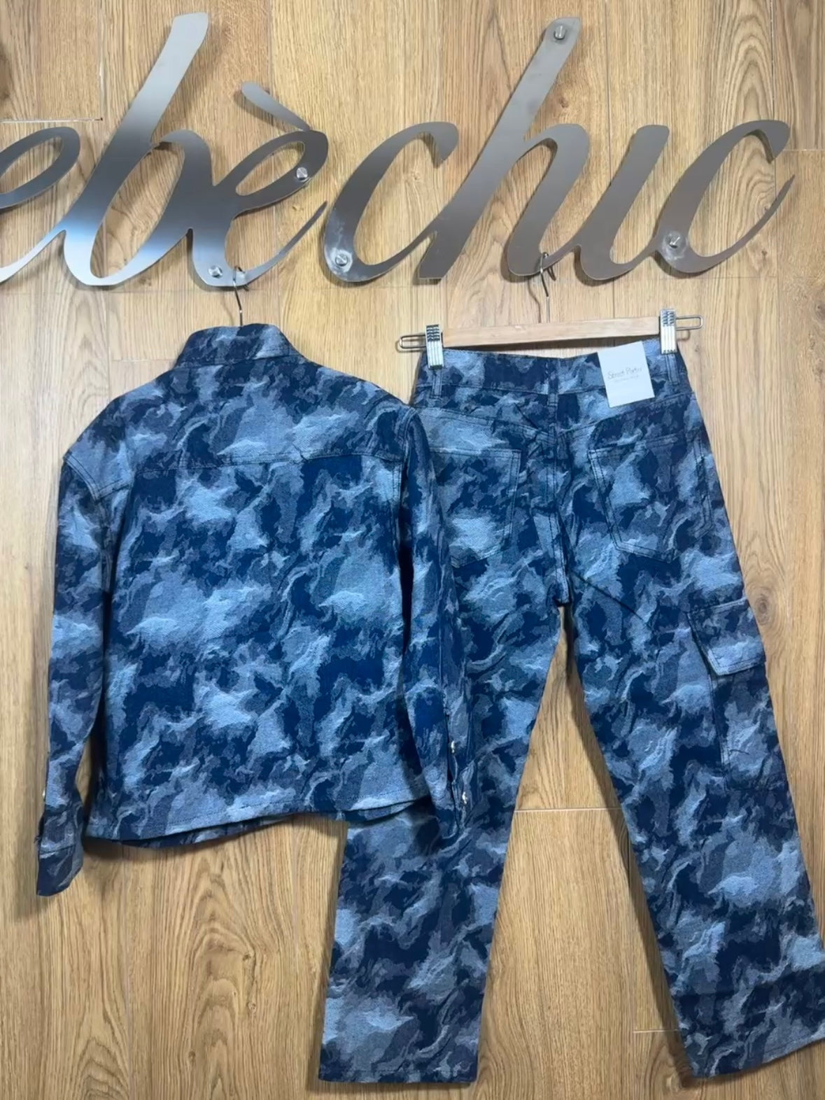 Completo Denim Urban Camo
