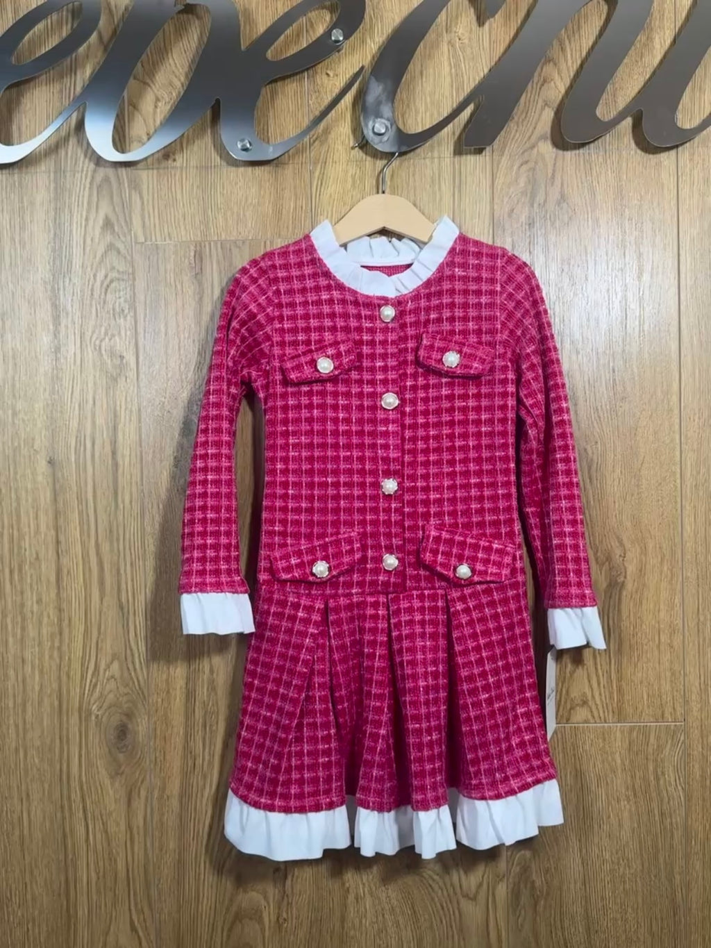 Vestito chic tweed