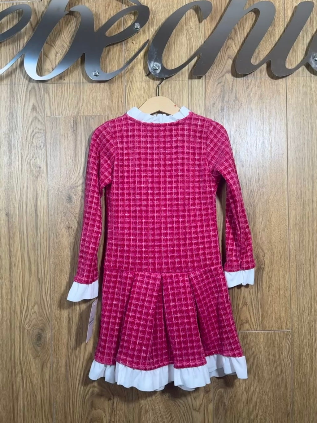 Vestito chic tweed