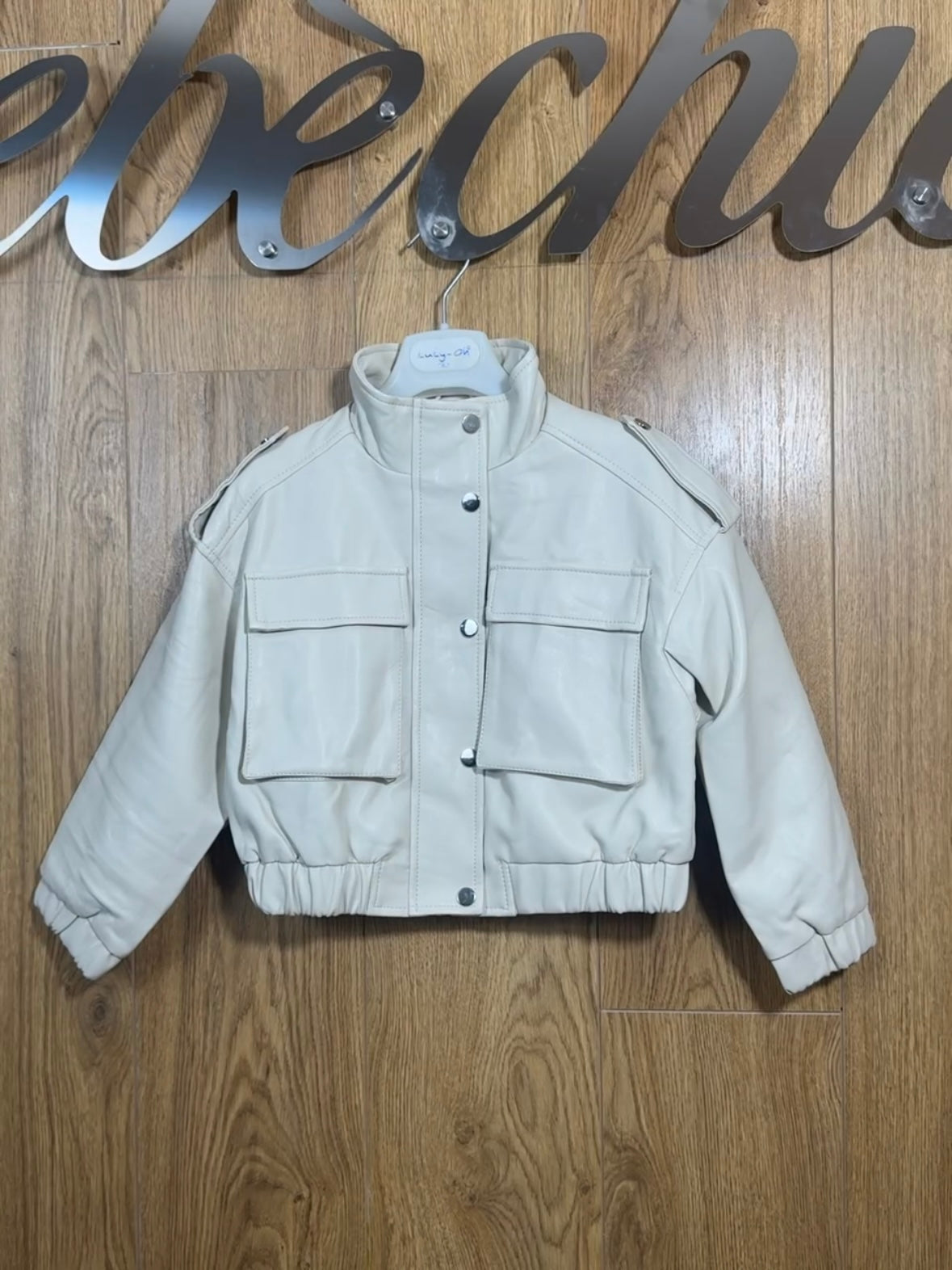 Chiodo Glam in Ecopelle