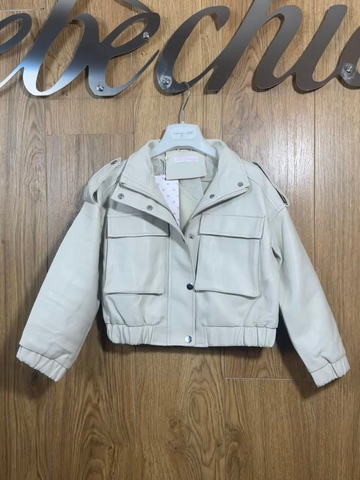 Chiodo Glam in Ecopelle