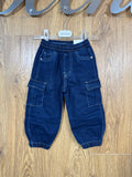Jeans Neonata Cargo