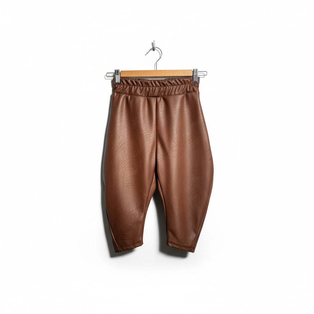 Pantaloni Ballon in Ecopelle