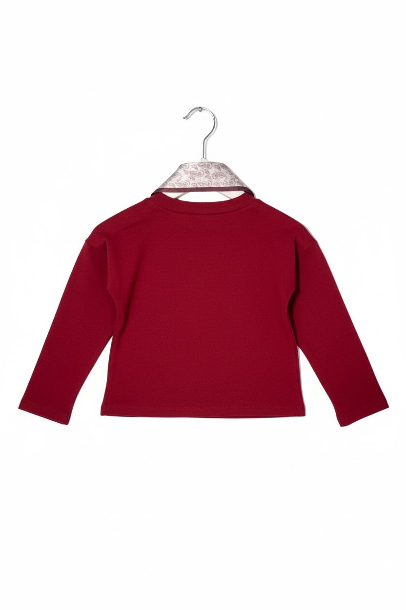 Maglia Elegante con Foulard